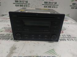 sistema audio / radio cd volkswagen polo (9n1) gt  1.9 tdi (101 cv) 2004-2005 6Q0035152A